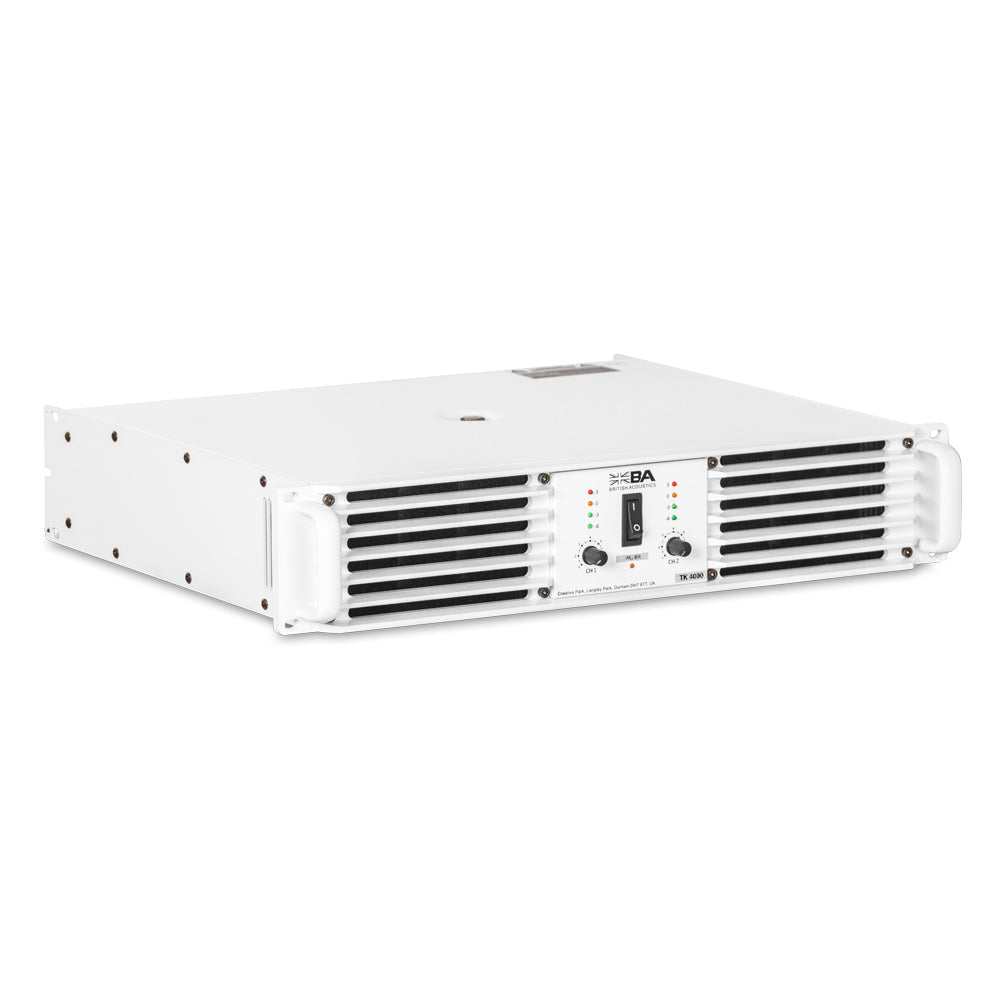 British Acoustics TK‑4000 – Touring‑Grade 2CH Power Amplifier (500W/8Ω • 800W/4Ω • 2000W Bridged)