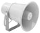 Bosch LBC 3481-12 Circular Horn Loudspeaker, 10W, Water-Resistant, Rated IP65, Lt Grey - Each