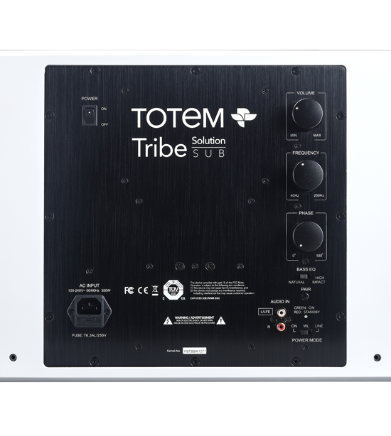 Totem Acoustic Tribe Sub UltraSlim Powered Subwoofer  - Each