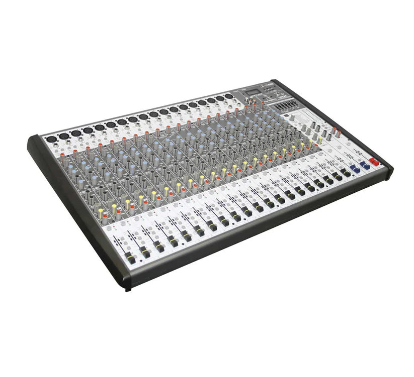 Dynatech UFX24  24-Channel/ 18 Mic Sound Mixer with Digital Effects - Each