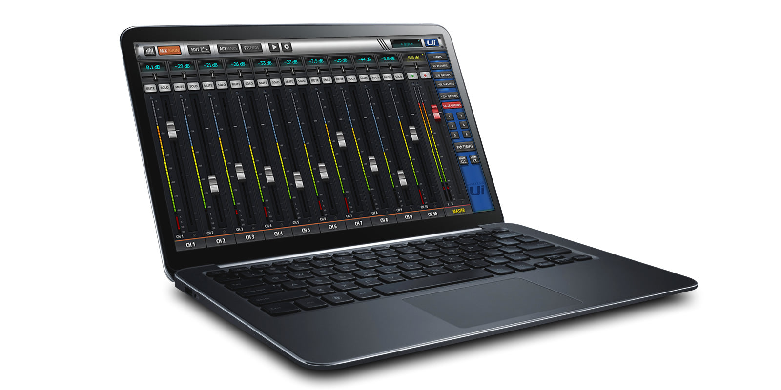 SoundCraft - Ui16 16-Ch Digital Mixer With Wireless Control