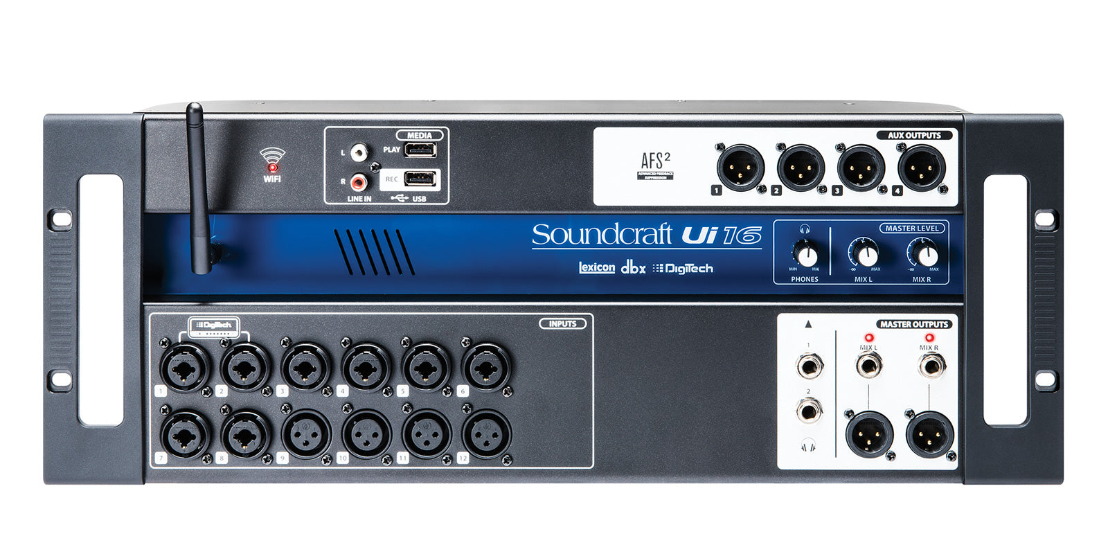 SoundCraft - Ui16 16-Ch Digital Mixer With Wireless Control