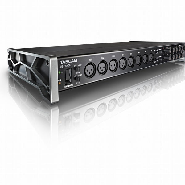 TASCAM US-16×08 TASCAM US-16x08 Professional 16-In/8-Out USB Audio Interface with Ultr