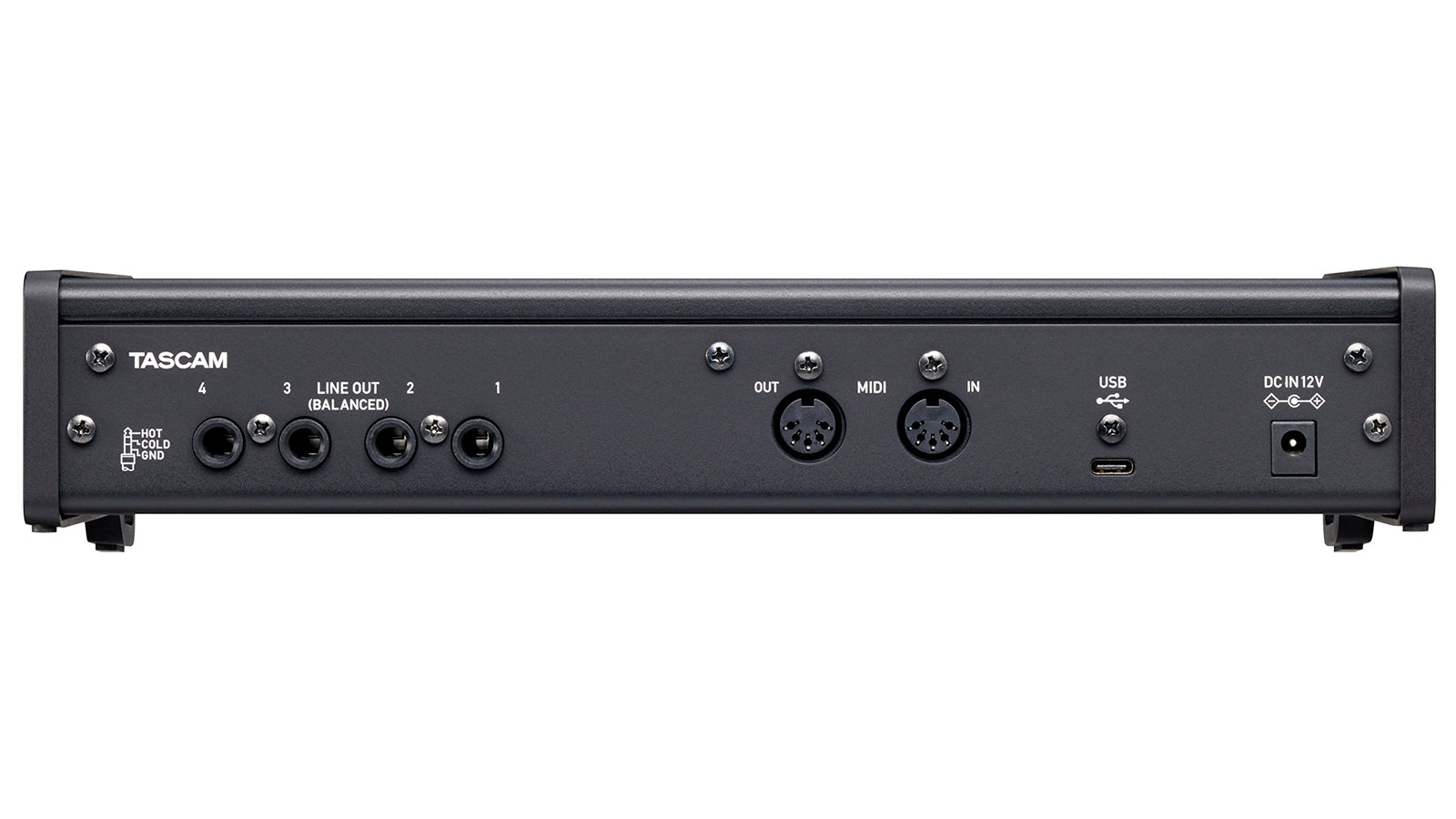 【P】Tascam US-4x4HR TASCAM US-4x4HR Professional 4-In/4-Out USB Audio Interface with Ultra