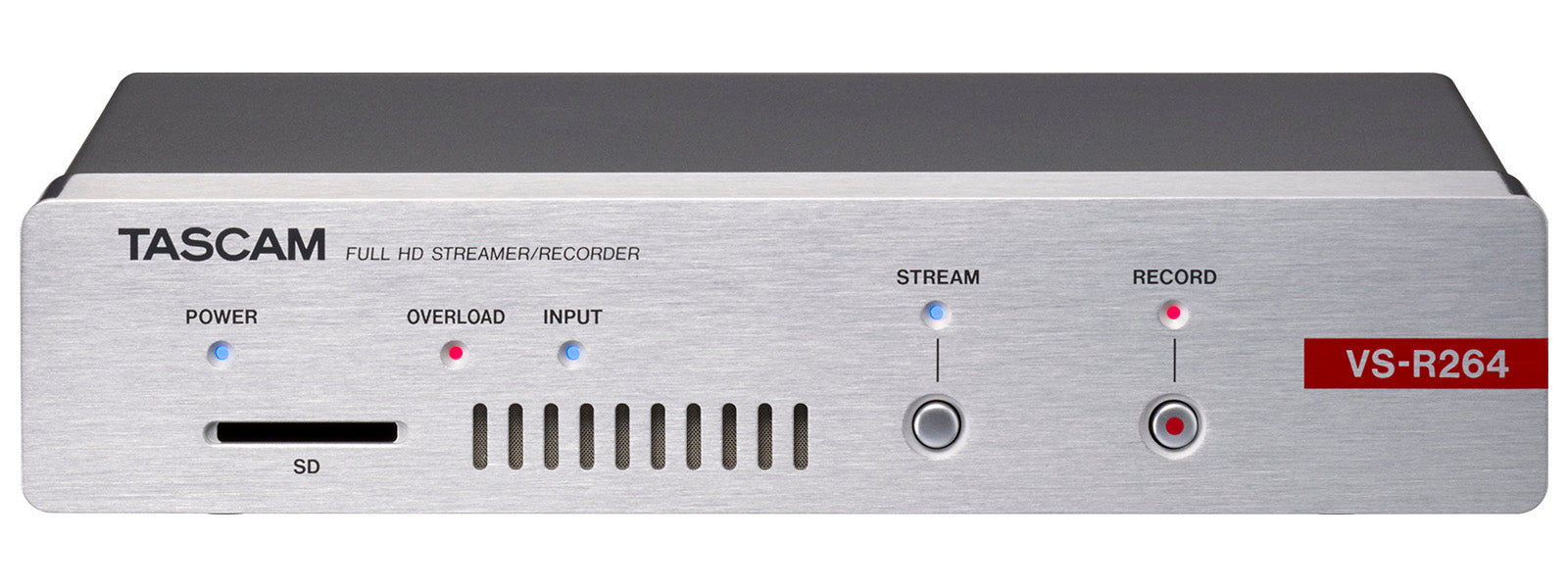 TASCAM VS-R264 Professional Video Streamer & Recorder with Dual-Channel Recording, H.264 Encoding, and Network Streaming