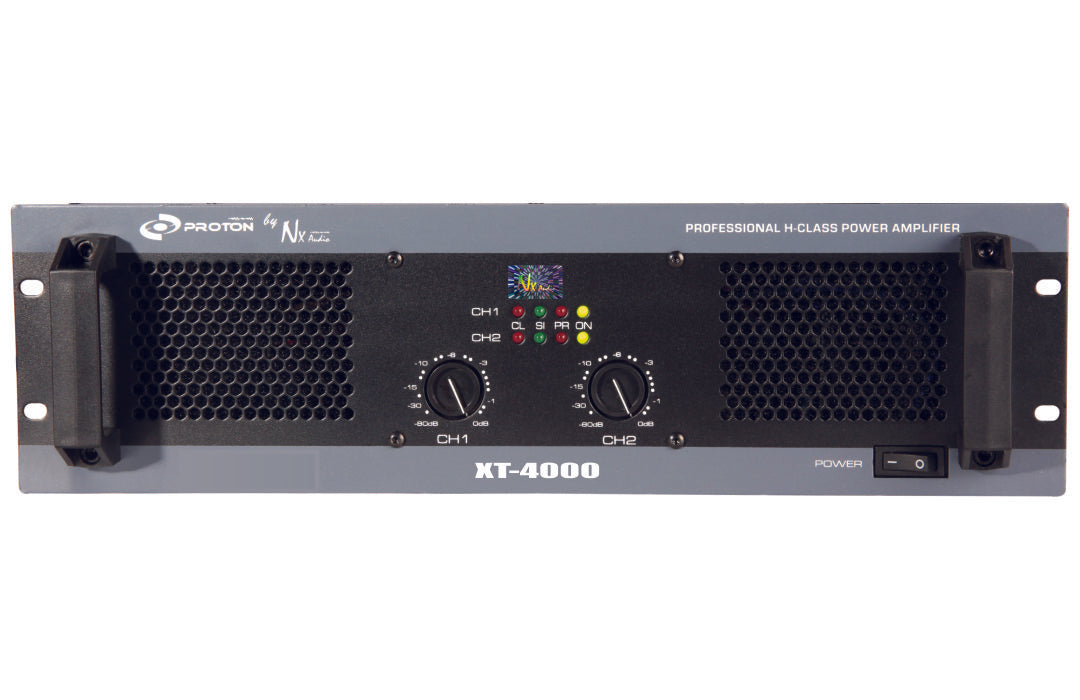 NX Audio XT4000  3400W  Power Amplifier - Each