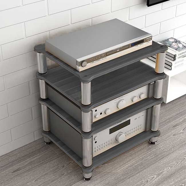Zeta Hi-Fi Audio Rack Premium Audio Rack with High-End Features ,Weigh