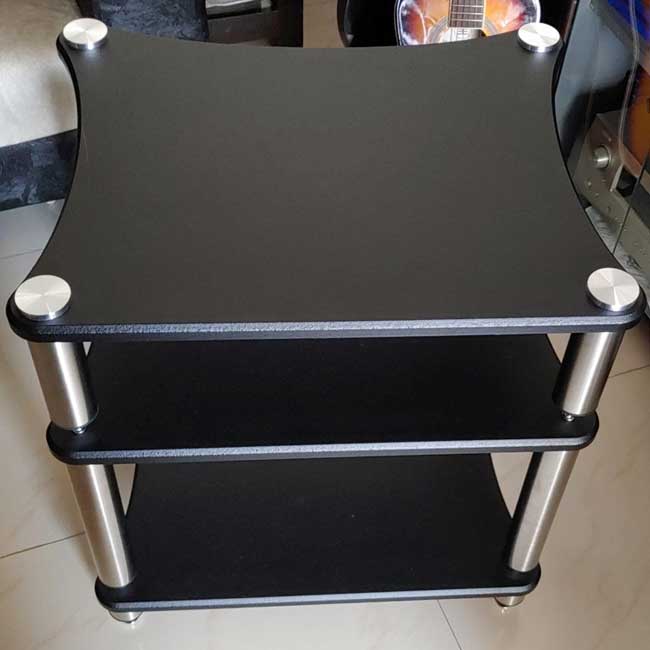 Zeta Hi-Fi Audio Rack Premium Audio Rack with High-End Features ,Weight Capacity: 45 Kg Per Shelf