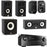 Denon AVR X1600H With JBL A120 + Control One + A125C Speaker Set + A100P 10" Subwoofer - Dolby 5.1 Home Theater Package # AM501061 - Best Home Theatre Systems - Audiomaxx India