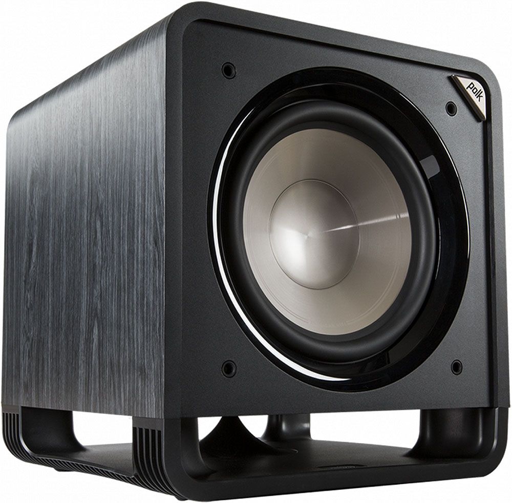 Polk Audio HTS 10 Powered Subwoofer, 10 Inch - 200w Class 'D' Down Firing Ported Design - Black - Audiomaxx India