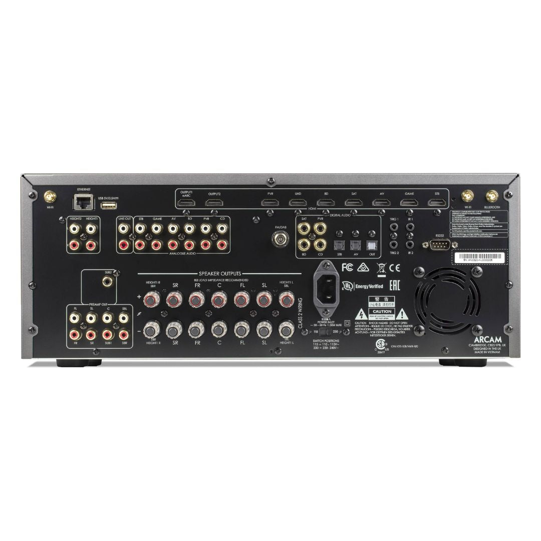 Arcam AVR11 - HDMI 2.1 Class AB 7.2 Channel AV Receiver