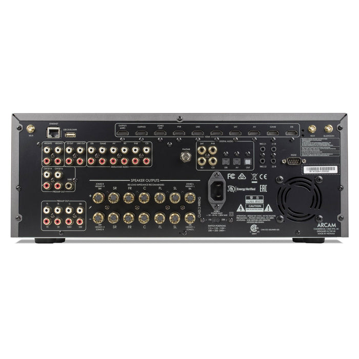 Arcam AVR31 - 7.2 Channel HDMI 2.1 Class G AV Receiver