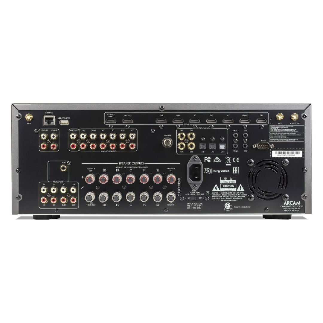 Arcam AVR5 - 7.2 Channel Class AB AV Receiver