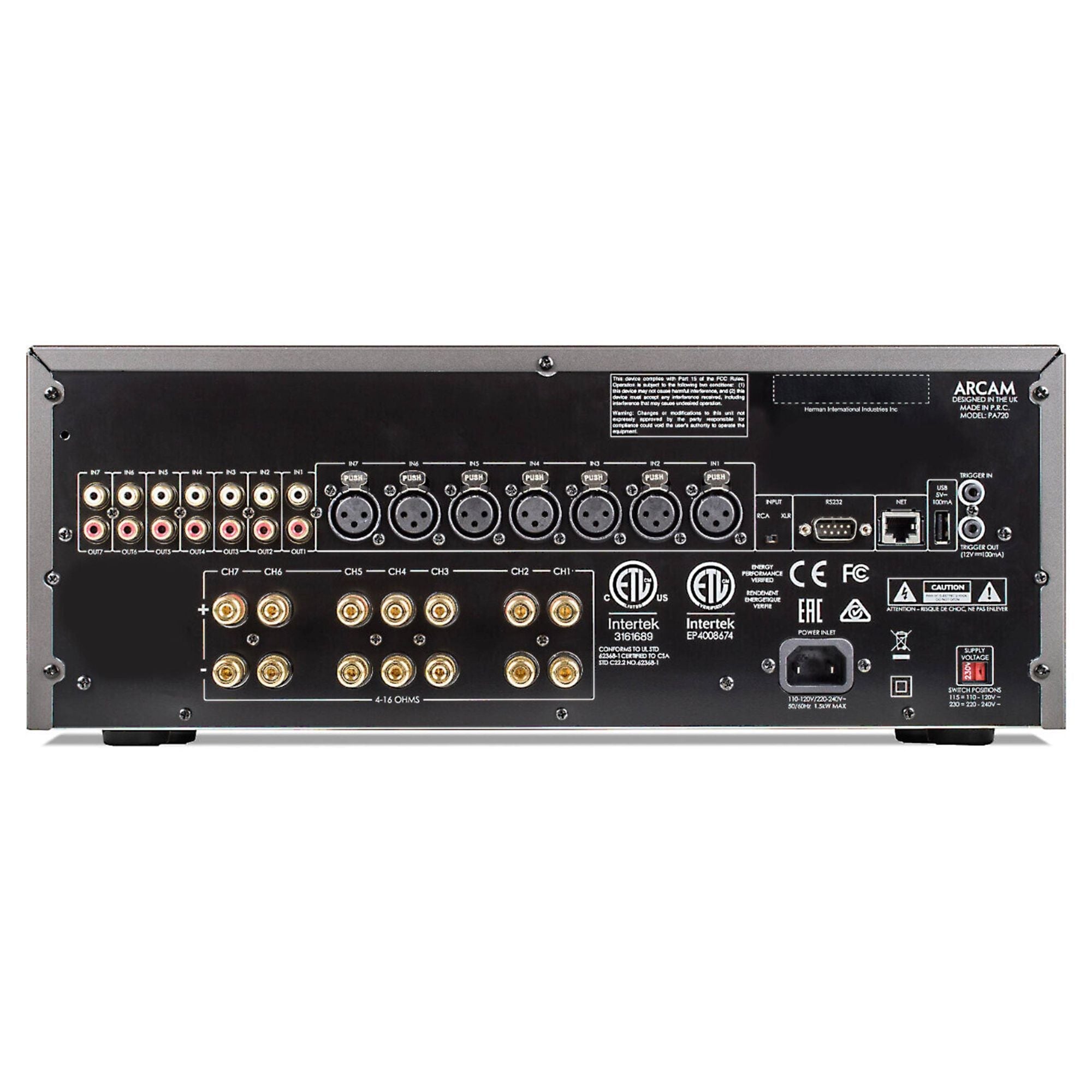 Arcam PA720 - 7 Channel Class G Power Amplifier