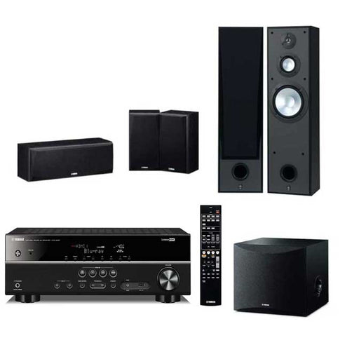 Yamaha  5.1 Tower Home Theater Package With HTR-3072 #AM501078/3072 - Audiomaxx India