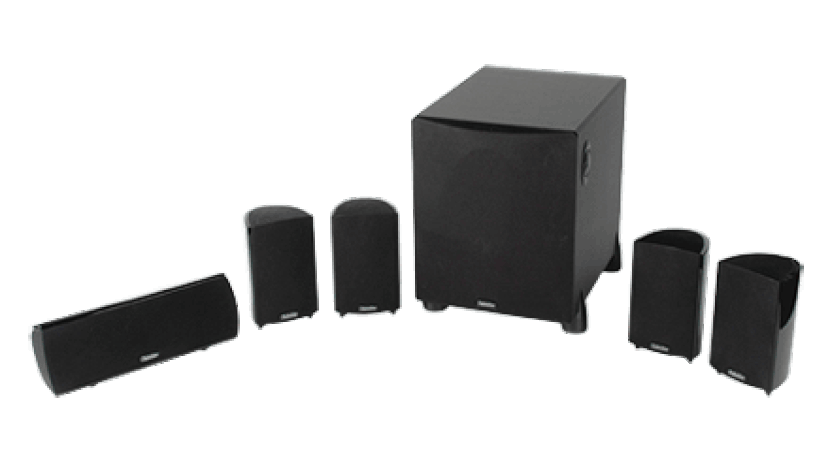 Definitive Technology ProCinema 1000  Satellite / OnWall Speakers With 10 Inch ProSub 1000 Powered  Subwoofer - Dolby 5.1  Speaker Package # SP013 - Audiomaxx India