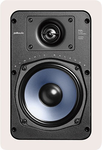 Polk Audio RC-55i In-Wall / In Ceiling 2Way 100w Speaker With Paintable Grill - Pair - Audiomaxx India