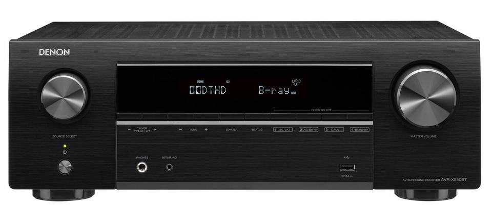 Denon AVR x550BT With JBL A130 / A120/A135C Speaker Set + A120P 12" Subwoofer - Dolby 5.1 Home Theater Package # AM501058 - Best Home Theatre Systems - Audiomaxx India