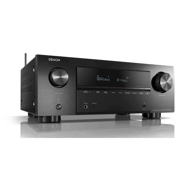Denon AVR-X2700H 7.2ch AV Receiver with 8K HDMI WiFi 3D Audio Voice Control and HEOS Built-in