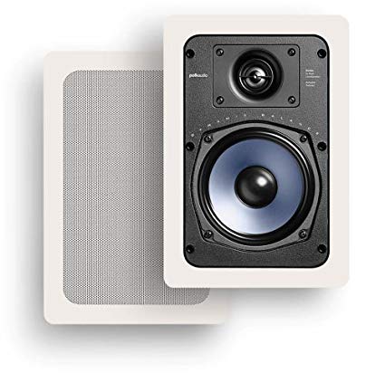 Polk Audio RC-55i In-Wall / In Ceiling 2Way 100w Speaker With Paintable Grill - Pair - Audiomaxx India