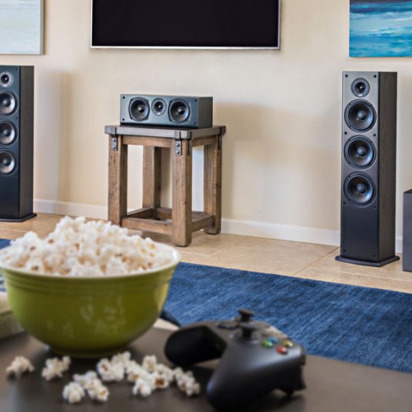 Polk Audio Fusion T50 Tower Set With 10 Inch Powered Subwoofer - Dolby 5.1 Surround Sound Speaker Package # SP017 - Best Home Theatre Systems - Audiomaxx India