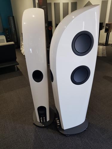 KEF Blade Tower Speaker Pair  Color Option : White OR Black - Best Home Theatre Systems - Audiomaxx India