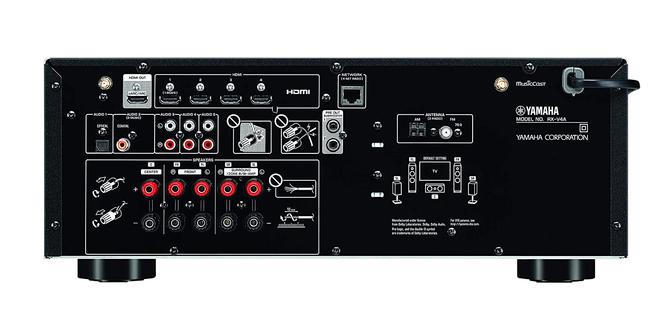 Yamaha RXV4A With Tower Speaker - Dolby 5.1 Home Theater Package #AM501079