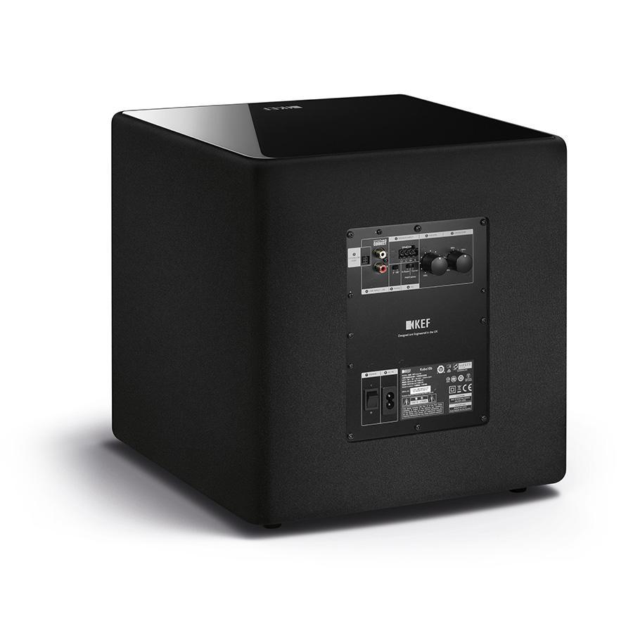 KEF T301 Ultra Slim On-Wall Speaker System With Kube10 Subwoofer  -  Dolby 5.1 Surround Sound Satellite Speaker Package # SP056 - Best Home Theatre Systems - Audiomaxx India