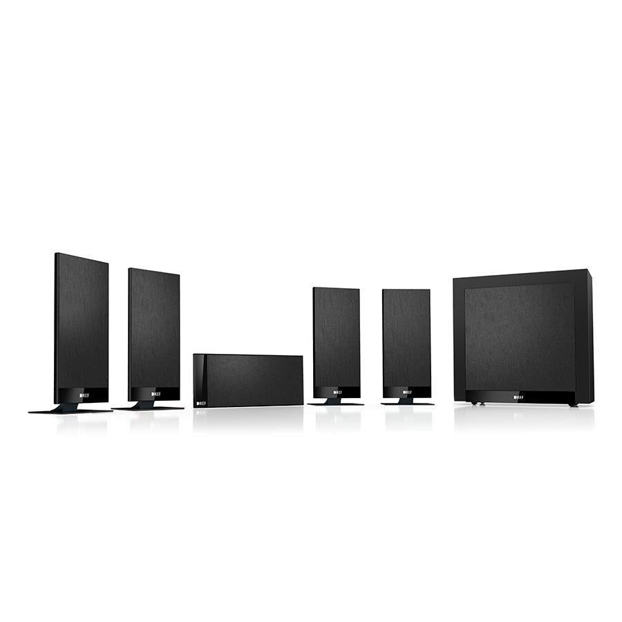 Denon x2800h With KEF T101 Ultra Slim Speakers Dolby Home Theate