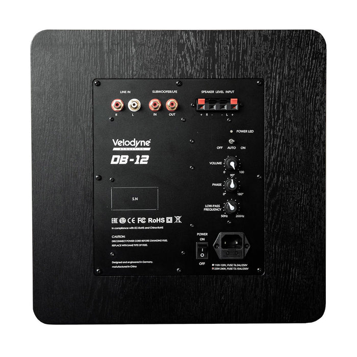 Velodyne Acoustics DB-12 Active Subwoofer