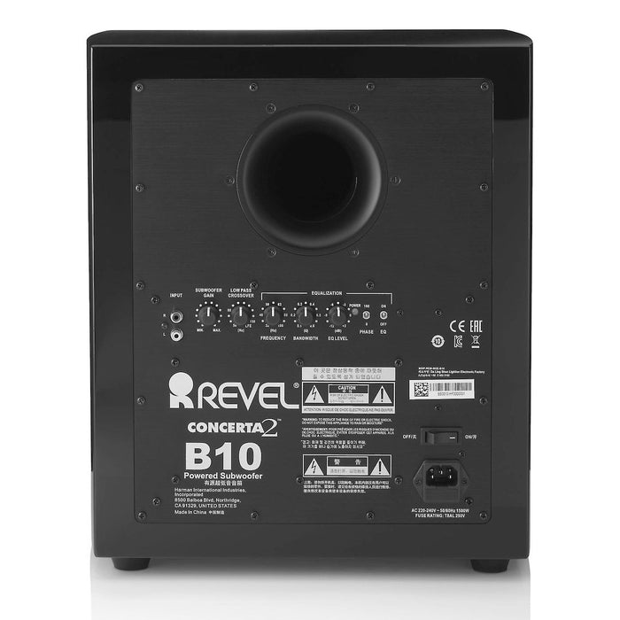 Revel Concerta2 B10 800 Watt 10” Powered Subwoofer - Each
