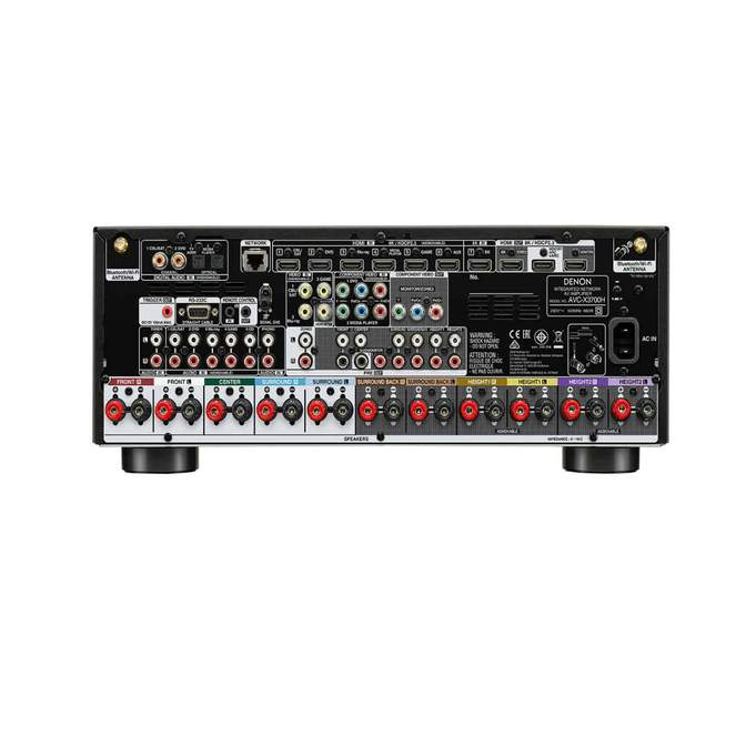 Denon x3800H With Bose EdgeMax Speakers - Dolby Atmos 9.1 Home Theater Package #AM901002 - Audiomaxx India