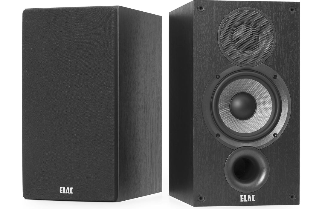 ELAC Debut 2.0 B5.2 Bookshelf Speakers Pair - Black - Best Home Theatre Systems - Audiomaxx India
