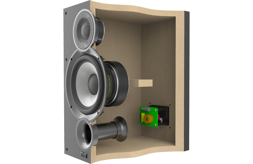 ELAC Debut 2.0 B5.2 Bookshelf Speakers Pair - Black - Best Home Theatre Systems - Audiomaxx India