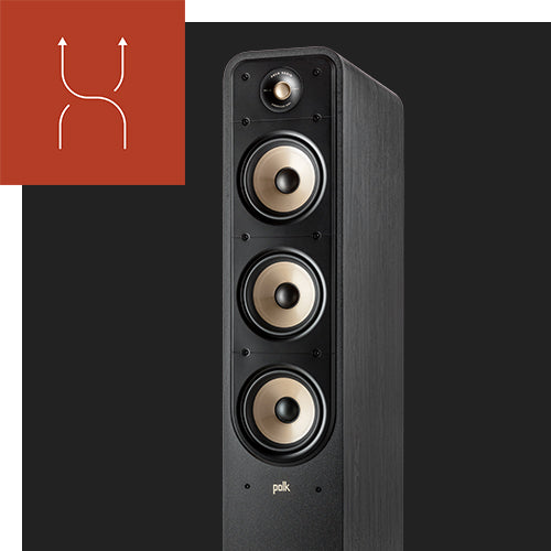 Polk Audio Signature Elite ES60 Tower Speaker - Pair  (Black)