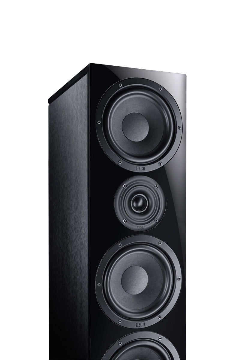 Heco Aurora 700 3-Way Bass Refles Tower / Floor Standing Speakers (Pair)