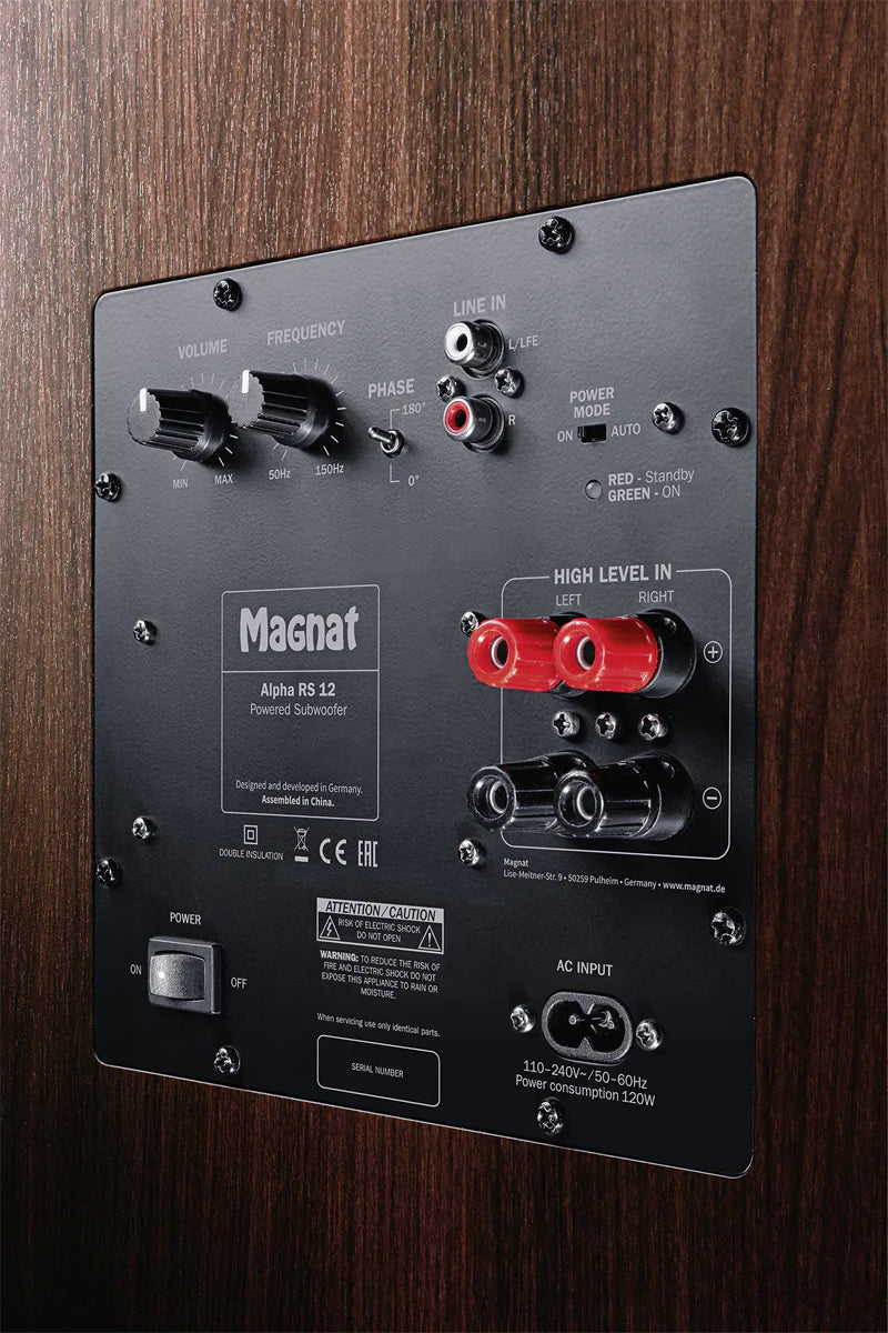 Magnat Alpha RS 12 12" Powered Subwoofer