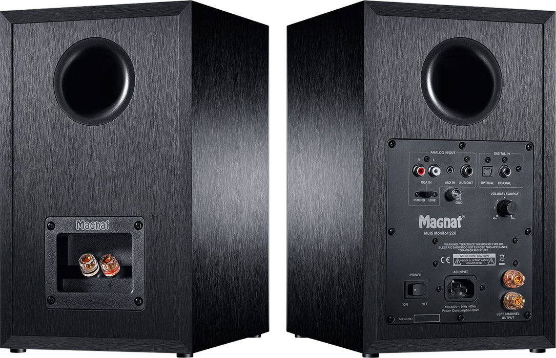 Magnat Multi Monitor 220 - Active Bookshelf Speaker - Pair