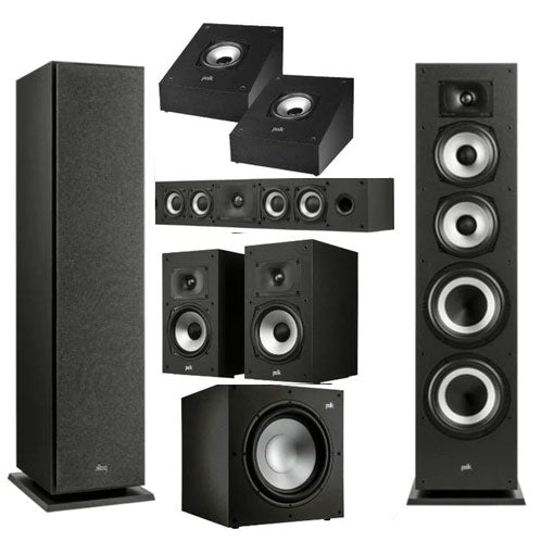 Polk Audio Monitor MXT70 Home Theater 7.1 Dolby Atmos Speaker Package —  Audiomaxx India