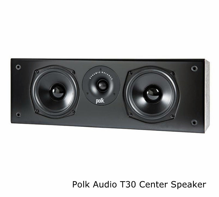 Yamaha RXV585 Audio-Video Receiver With Polk Audio T50 Fusion Speaker Set - Dolby Atmos 7.1 Home Theater Package # AM701006 - Best Home Theatre Systems - Audiomaxx India