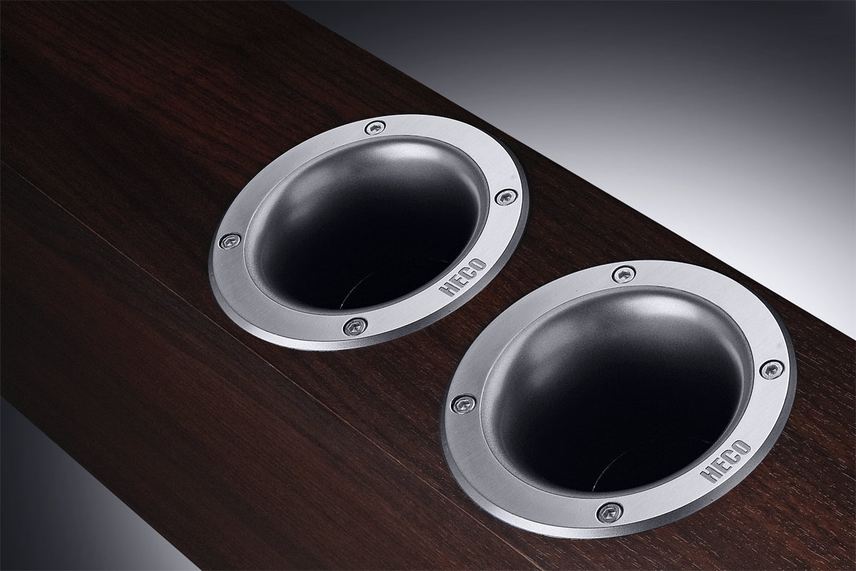 Heco Victa Prime 702 3-Way Bass Refles Tower / Floor Standing Speakers (Pair)