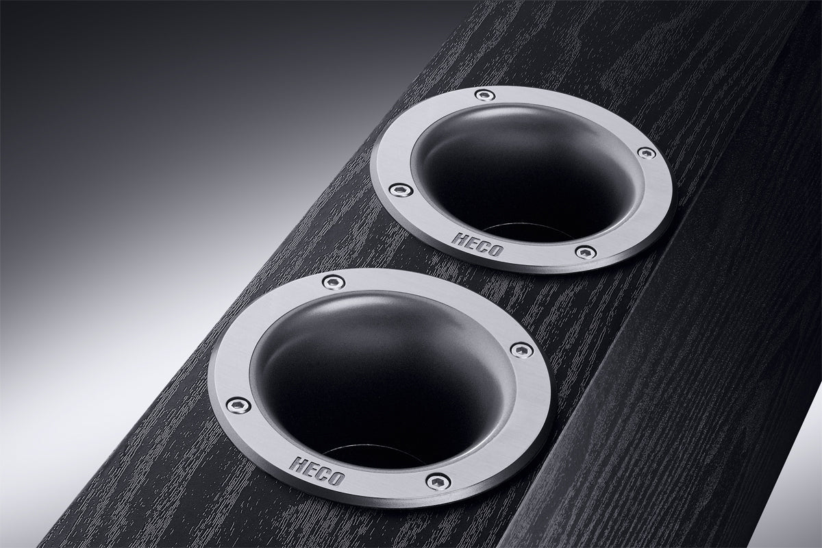 Heco Victa Prime 702 3-Way Bass Refles Tower / Floor Standing Speakers (Pair)