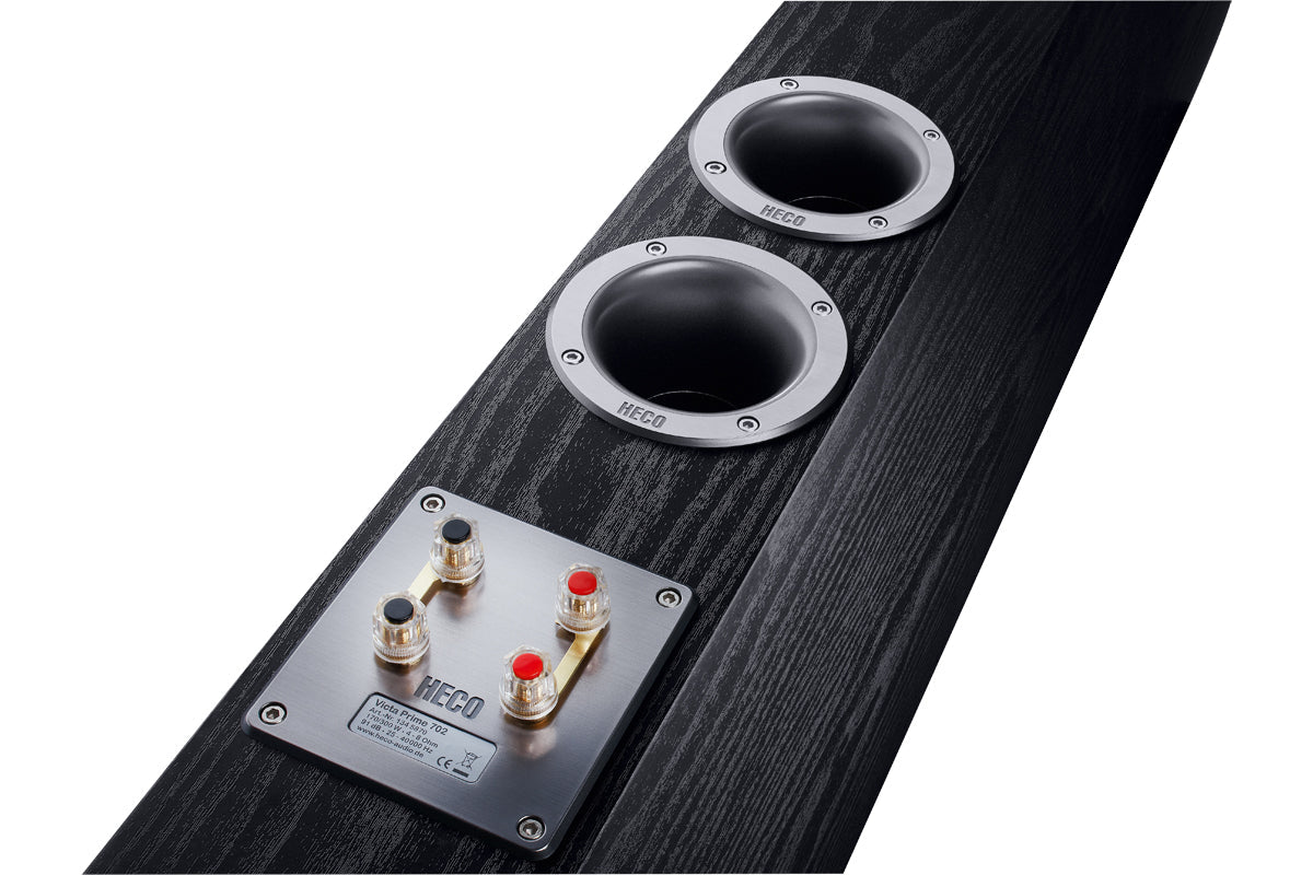Heco Victa Prime 702 3-Way Bass Refles Tower / Floor Standing Speakers (Pair)
