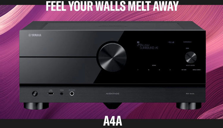 Yamaha AVENTAGE RXA4A 7.2-Ch Home Theater Receiver With 8K Dolby Atmos®, Wi-Fi®, Bluetooth®, Apple AirPlay® 2, and Amazon Alexa Ready