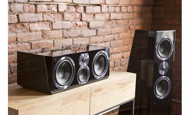 SVS Ultra Center - Center Channel Speaker (Piano Gloss Black) - Best Home Theatre Systems - Audiomaxx India