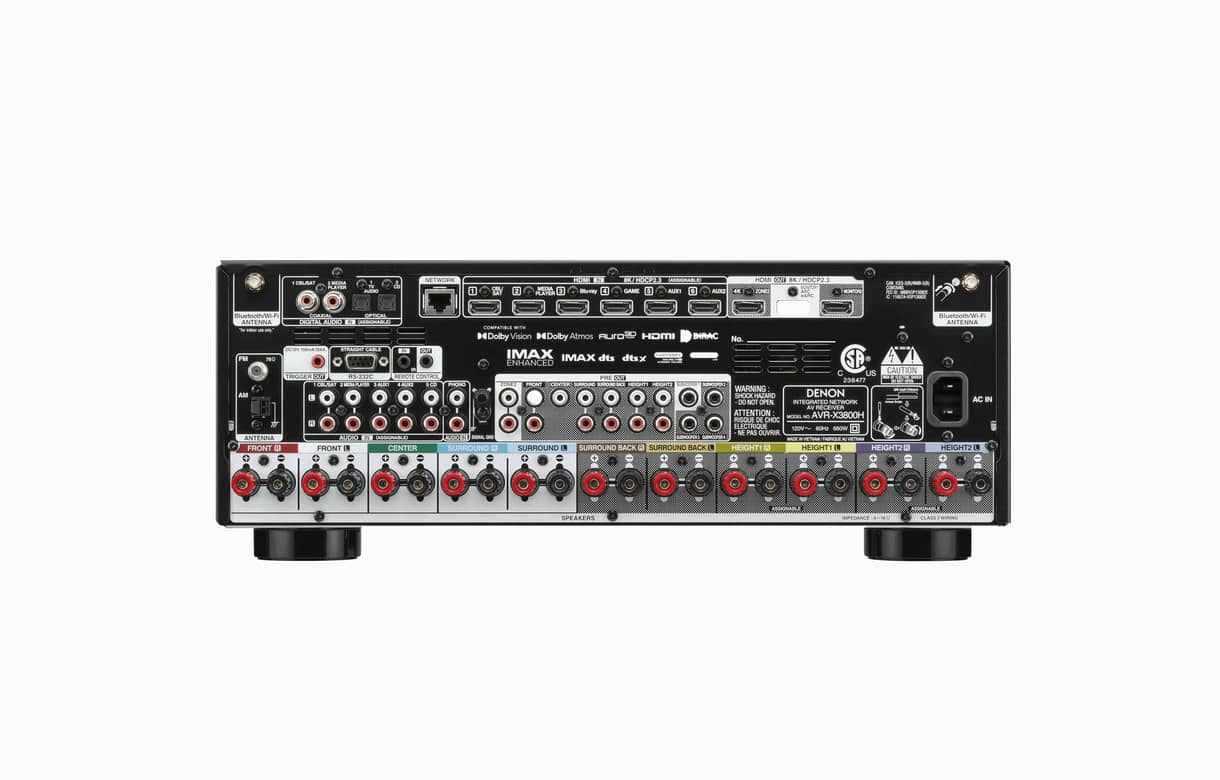 Denon AVR-X3800H 9.4-channel AV Receiver
