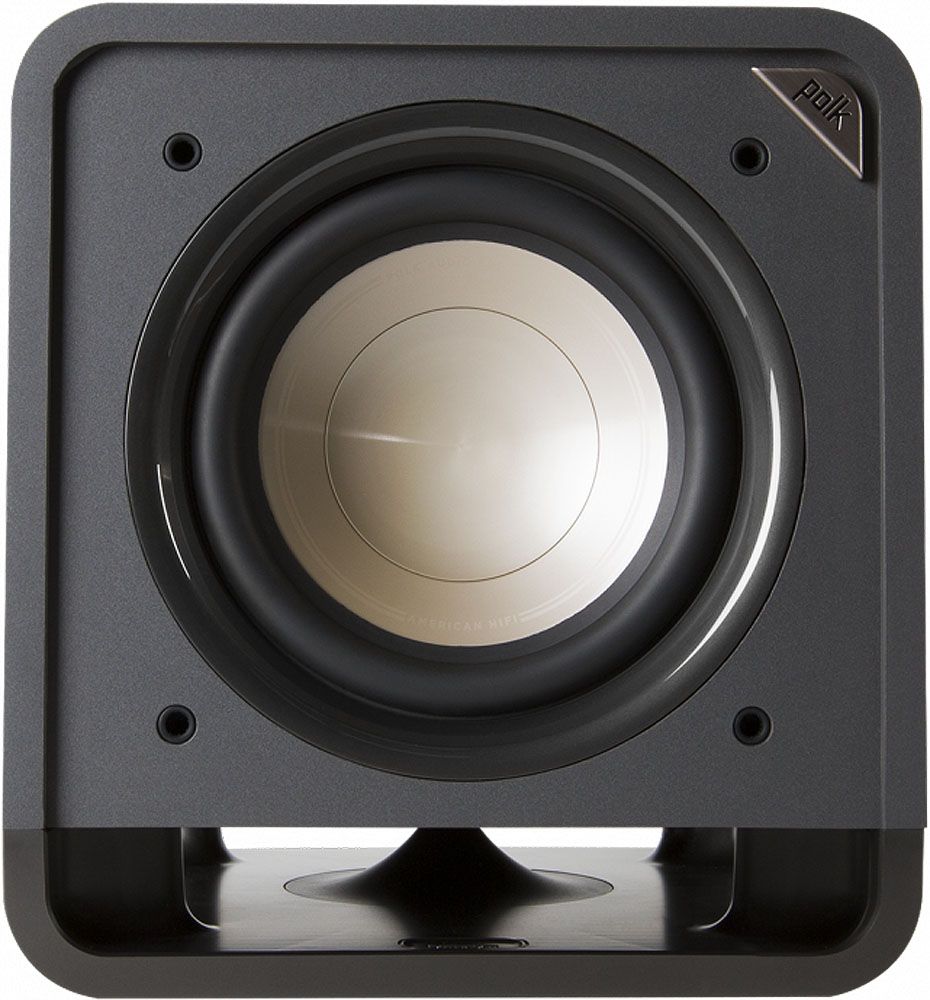 Polk Audio HTS 10 Powered Subwoofer, 10 Inch - 200w Class 'D' Down Firing Ported Design - Black - Audiomaxx India