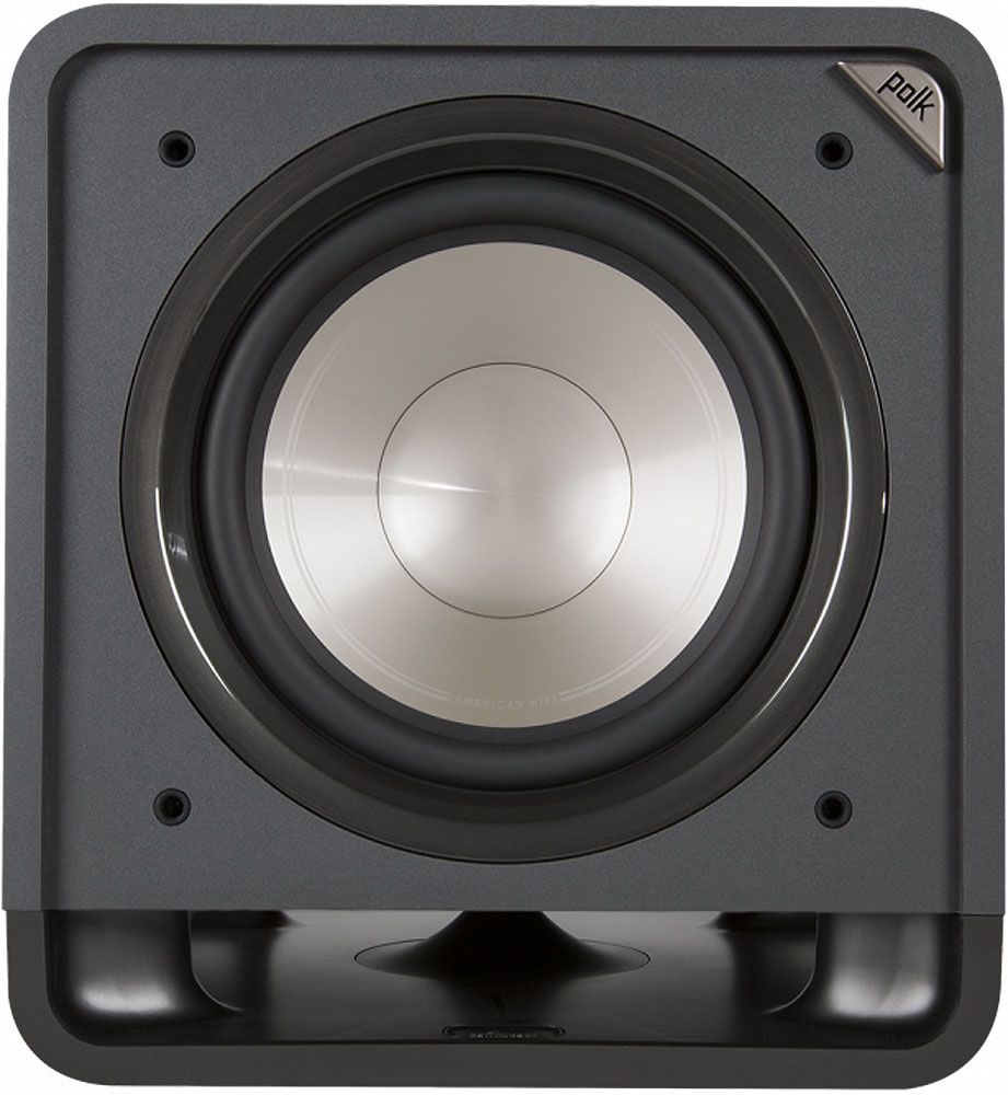 Polk Audio HTS 12 Powered Subwoofer 12 Inch - 400w Class 'D' - Down Firing Ported Design - Black - Audiomaxx India