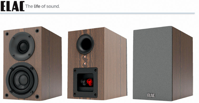 Elac Cinema 12 - 5.1 Dolby Cinema Satellite Speaker Package With Free Wall Mount Bracket Set