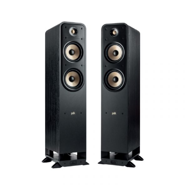 Polk Audio Signature Elite ES55 Tower Tower Speaker - Pair (Black)